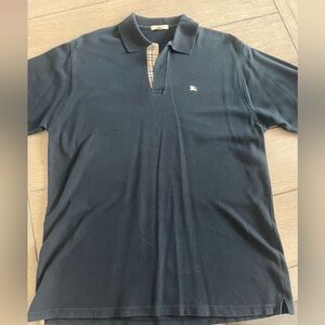 Men’s Black Short sleeve Burberry Polo Shirt